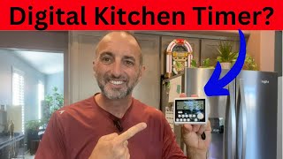 Honest Review of the XREXS 5 Channels Digital Kitchen Timer Clock Mode with Large LCD Display [upl. by Kroll]