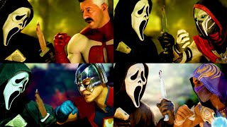 Mortal Kombat 1  All Ghostface Interactions UPDATED [upl. by Esinrahc563]