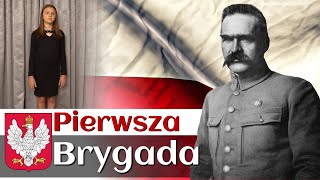 Pierwsza Brygada  Lena Sobczyk  Polskie piosenki patriotyczne  podkład Jangok [upl. by Saretta]