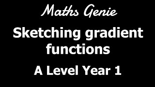 Sketching Gradient Functions [upl. by Ibmab]