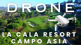 La Cala Resort Golf Campo Asia  Breathtaking Aerial Views of Campo Asia  ParaparGolf [upl. by Airun]