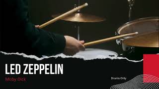 Led Zeppelin  Moby Dick Drums Only  Isolated Track drums [upl. by Ahsemak879]