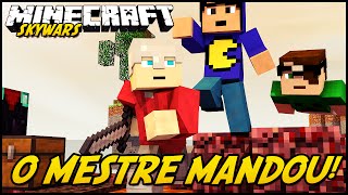 Minecraft MESTRE MANDOU SKYWARS [upl. by Mariann]