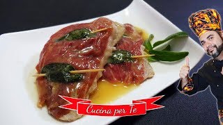 Saltimbocca alla Romana  Ricette Veloci [upl. by Lauree952]