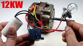 I turns PVC cable into 250v first AC Electric current generator Help in Super Capacitor [upl. by Blinni450]