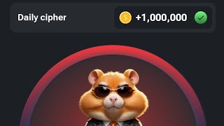 HOW TO GET THE DAILY CIPHER ON HAMSTER KOMBAT  1 MILLION MORSE CODE  BTC [upl. by Seyler901]