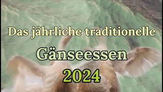 Das jährliche traditionelle Gänseessen 2024 beim KKS Xanten [upl. by Nesilla]