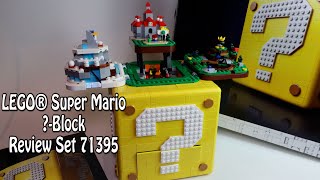 Review LEGO Block Super Mario Set 71395  Fragezeichenblock [upl. by Lanfri]