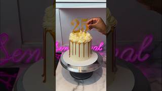 Caramel Drip Mini Cake [upl. by Nilrak]