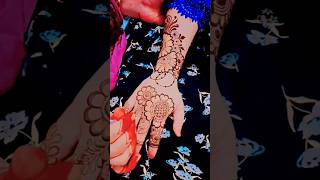 hena floral mehndi design stylish design shortsvideo mehndidesign youtubeshort 🥰🥰❤️😍🥰 [upl. by Sherill921]