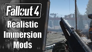 Fallout 4 Mod Bundle Immersion Mods To Make Your Game More Realistic [upl. by Osmen414]