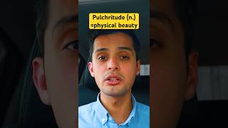 Uncommon English words  PULCHRITUDE  english shorts learnenglish englishspeaking vocabulary [upl. by Grati]