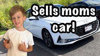 Kid sells moms car Buys new one [upl. by Tasha]