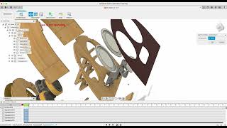 Fusion 360 Walkthrough to make Exploded View DXF for Laser Cutter and Orthographic View Drawing [upl. by Romonda]