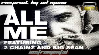 Drake All Me Full Instrumental [upl. by Annayrb]