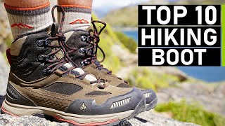 Top 10 Best Hiking Boots for Men [upl. by Tterej]