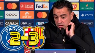 RUEDA PRENSA XAVI PSG 23 FC BARCELONA [upl. by Regan]