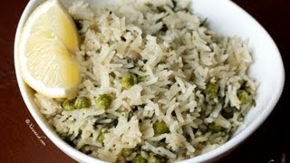 Cilantro Rice Bariis Kabsaro Leh أرز بالكزبرة [upl. by Geralda366]