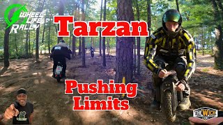 Tarzan Pushing Limits Wheel Life Rally Woods Race [upl. by Lyndon]