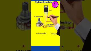 1V to 12V Adjustable Ampere Voltage Regulator circuit diagram [upl. by Gnuh9]