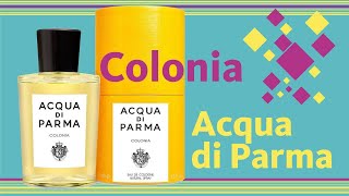 Acqua di Parma Colonia обзор парфюма  Мужской Одеколон [upl. by Eelesor]