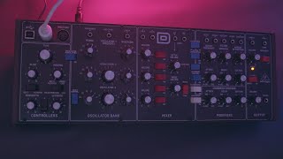 Behringer Model D  Sound Demo 2021 No Talking [upl. by Rois62]