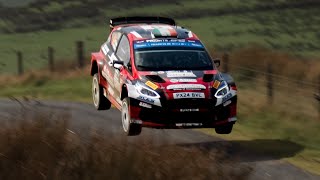 RALI CEREDIGION 2024  HUGE JUMPS amp FLATOUT ACTION [upl. by Neeroc210]