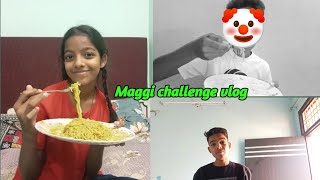 Maggie Challenge For Nikhil vs Anajli Full Enjoy Comedy Vlog corruptvlogs  Rajasthan winner BJP [upl. by Ennovyhs662]