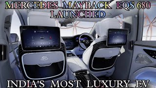 All New Mercedes Maybach EQS 680 EV Detailed Review Price Features Range amp Rival  Game Changing EV [upl. by Yrad966]