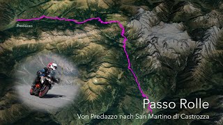 Passo Rolle  Von Predazzo nach San Martino di Castrozza [upl. by Nohsav]