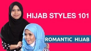 Hijab Styles 101 The Romantic Hijab [upl. by Enoch]