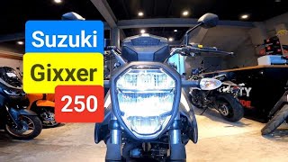 Suzuki Gixxer 250 2023 ABS SRP 179900  Kirby Motovlog [upl. by Studdard]