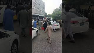 Protest of workers in pak seretariat [upl. by Ramoh]