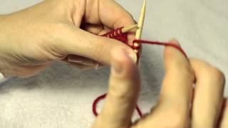 Apprendre à tricoter en 15 minutes  Tutoriel de tricot [upl. by Nybor402]