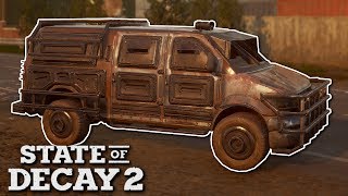 BUILDING ARMORED CARS  State of Decay 2 Gameplay  Zombie Apocalypse survival game [upl. by Cybill]