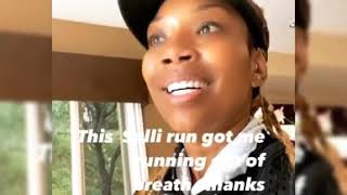 Brandy practicing and mastering Jazmine Sullivans run from quotInsecurequot 2020 [upl. by Vikki]