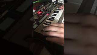 The Killers  When You Were Young  Synth Cover Microkorg [upl. by Anyg705]