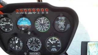 Robinson R44 Helicopter Low Rotor RPM Warning System [upl. by Draude378]