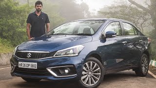 2018 Maruti Ciaz Facelift Review  Comfortable Not Dynamic  Faisal Khan [upl. by Asylla]