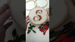 Letter S embroidery pattern [upl. by Nilpik]