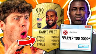 I Cheated in FIFA and made this INSANE player 😂 [upl. by Enovi]