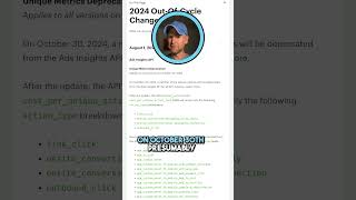 Unique Meta Ads Metrics to be Deprecated [upl. by Dupin]