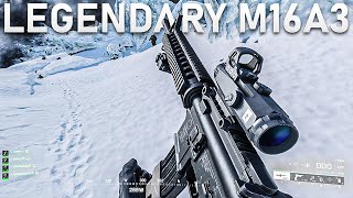 The LEGENDARY M16A3 from BF3  Battlefield 2042 Season 6 Gameplay [upl. by Kasevich]