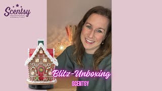 LIVE Mini Unboxing SCENTSY  Diffuser Sugar Chalet [upl. by Atcele]