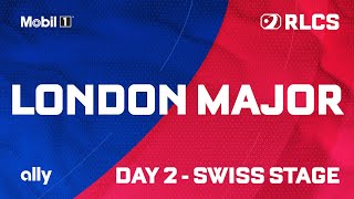 RLCS London Major  Day 2  Swiss Stage  Alternate Stream [upl. by Etolas132]