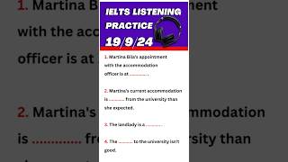 Listening IELTS Practice Test [upl. by Jesus]