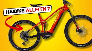 Haibike AllMtn 7 ➡️ Un VTT électrique pour des performances sans compromis  Notre test amp Avis [upl. by Alcot]