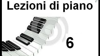 LEZIONE DI PIANOFORTE 6  IL PENTAGRAMMA [upl. by Arihsa251]