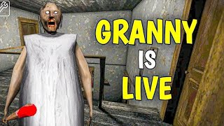 Granny Horror Live Game I Granny Haunted House Live I grannylivegameplay granny horrorgaming [upl. by Venola441]