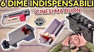 6 utensili cinesi di buona qualità per falegnameria Dima e jig per montare mobili e fori banggood [upl. by Enimaj]